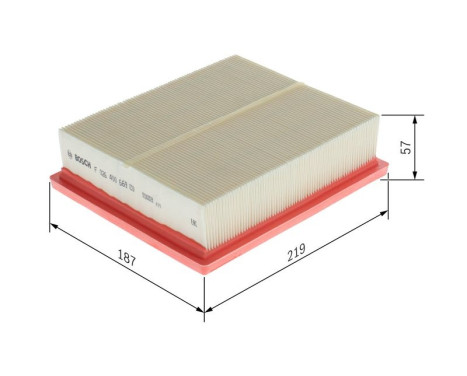 Luftfilter S0669 Bosch, bild 5