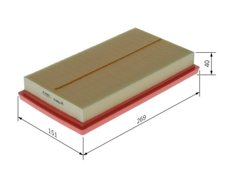 Luftfilter S0674 Bosch, bild 5