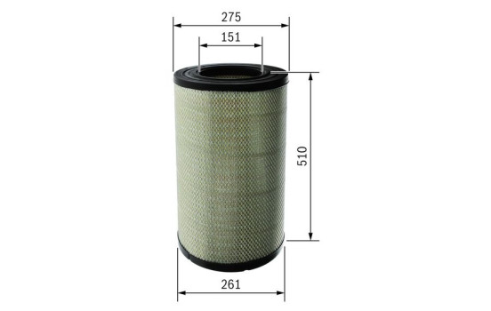 Luftfilter S0678 Bosch, bild 5