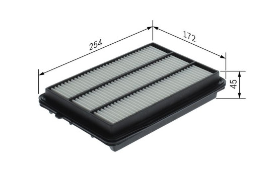 Luftfilter S0727 Bosch, bild 5