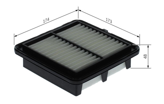 Luftfilter S0729 Bosch, bild 5