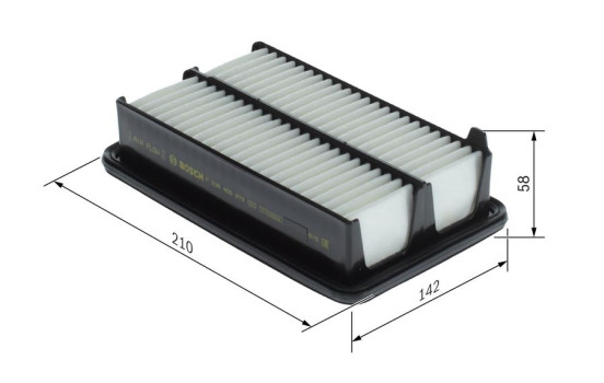Luftfilter S0879 Bosch, bild 5