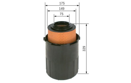 Luftfilter S3005 Bosch, bild 6