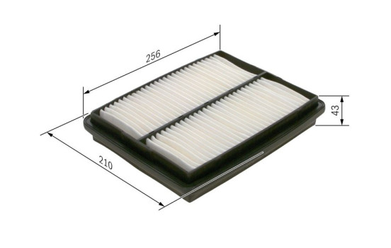 Luftfilter S3037 Bosch, bild 5