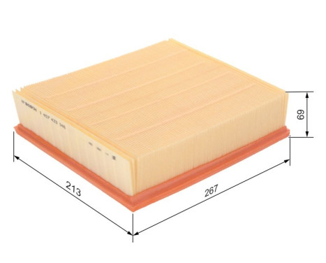 Luftfilter S3046 Bosch, bild 2