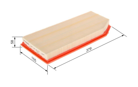 Luftfilter S3065 Bosch, bild 2