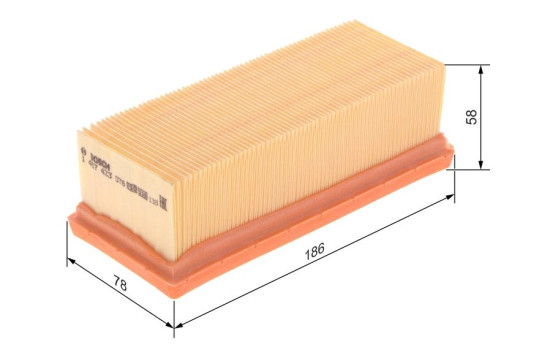 Luftfilter S3078 Bosch, bild 5