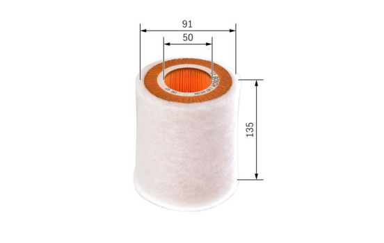 Luftfilter S3084 Bosch, bild 2