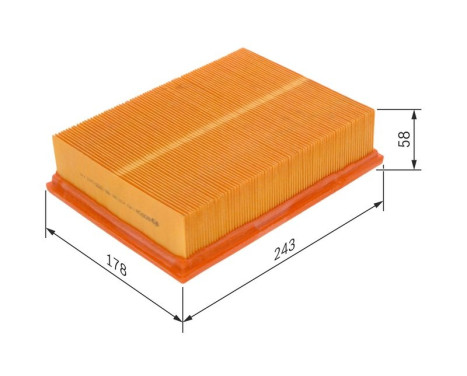 Luftfilter S3085 Bosch, bild 6