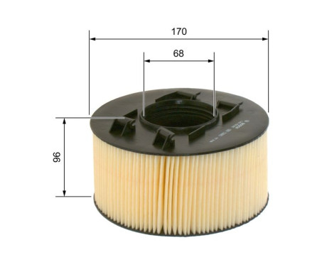 Luftfilter S3093 Bosch, bild 3