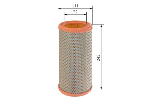 Luftfilter S3229 Bosch, bild 5