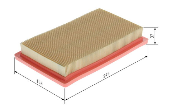 Luftfilter S3269 Bosch, bild 5