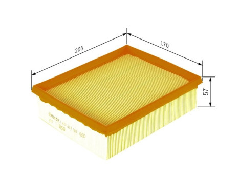 Luftfilter S3280 Bosch, bild 2