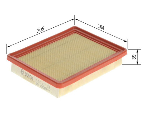 Luftfilter S3326 Bosch, bild 5