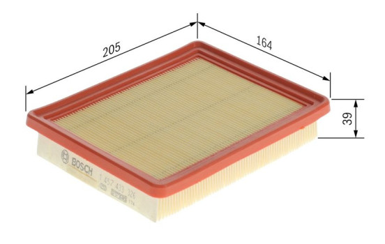 Luftfilter S3326 Bosch, bild 5