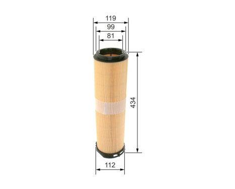 Luftfilter S3333 Bosch, bild 6