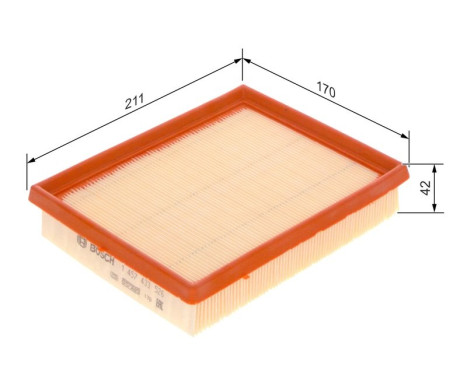 Luftfilter S3526 Bosch, bild 2