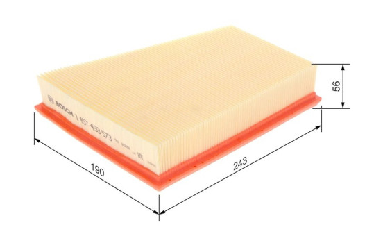Luftfilter S3573 Bosch, bild 2
