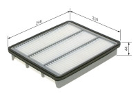 Luftfilter S3580 Bosch