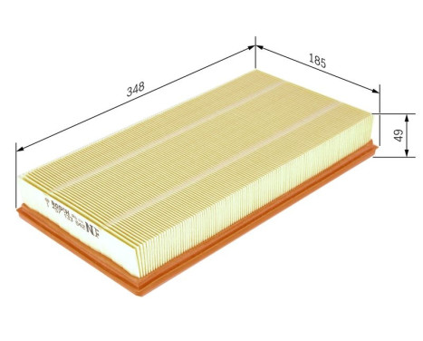 Luftfilter S3642 Bosch, bild 2