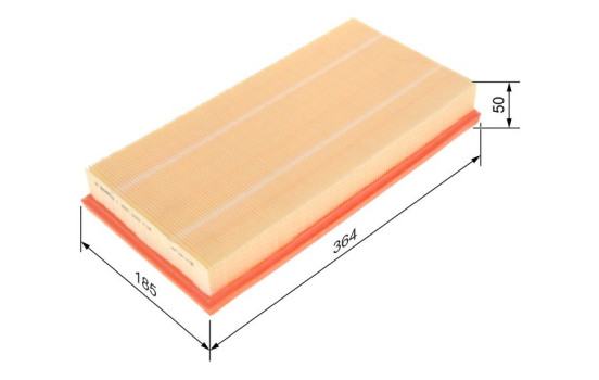 Luftfilter S3714 Bosch, bild 2