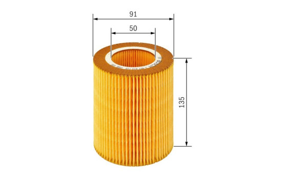 Luftfilter S3739 Bosch, bild 2