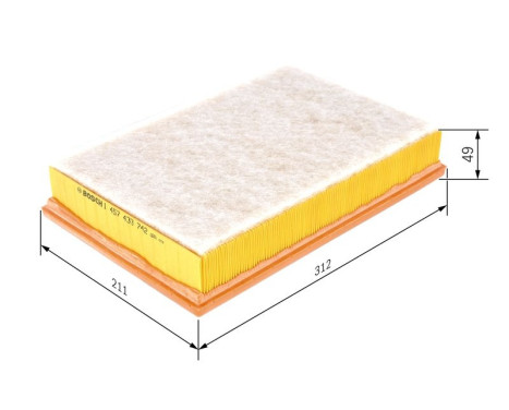 Luftfilter S3742 Bosch