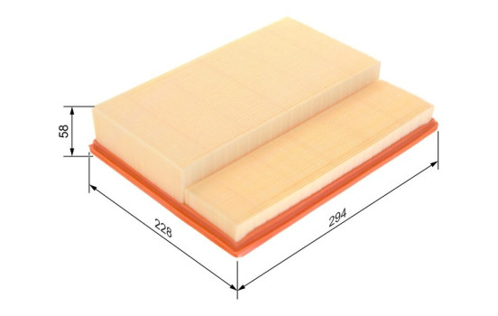 Luftfilter S3752 Bosch, bild 3