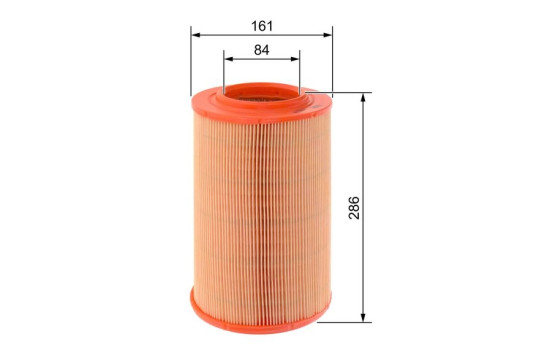 Luftfilter S3790 Bosch, bild 2