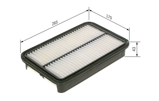 Luftfilter S3958 Bosch, bild 6