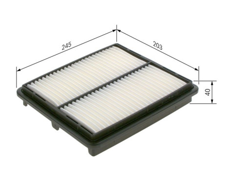Luftfilter S3962 Bosch, bild 5