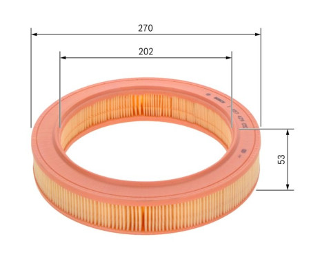 Luftfilter S9053 Bosch, bild 6