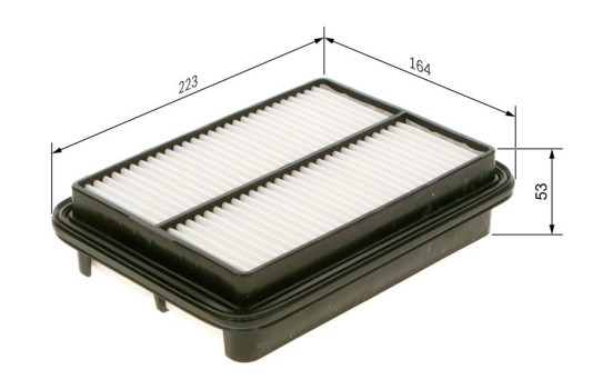 Luftfilter S9123 Bosch, bild 5