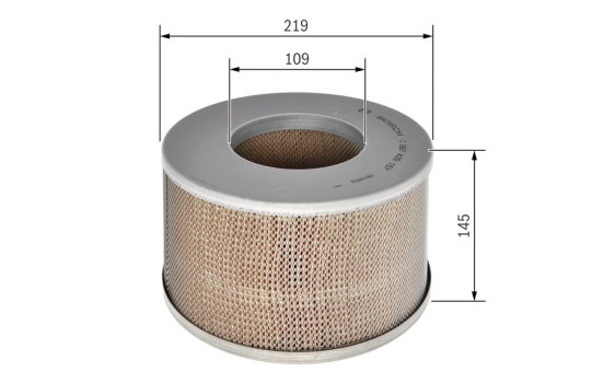 Luftfilter S9157 Bosch, bild 4
