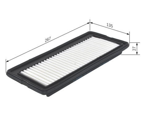 Luftfilter S9167 Bosch, bild 2