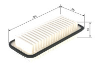 Luftfilter S9177 Bosch