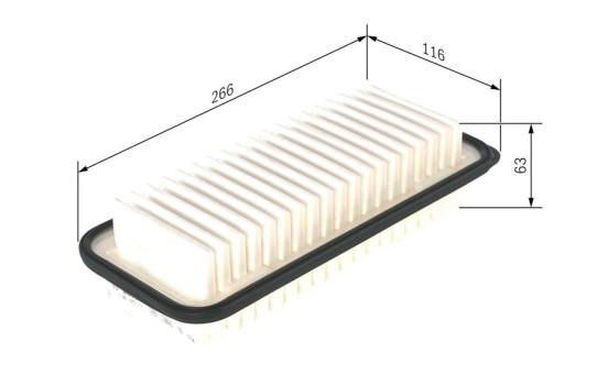 Luftfilter S9177 Bosch