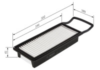 Luftfilter S9191 Bosch