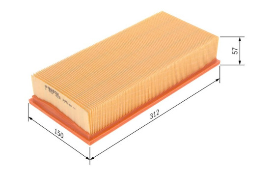 Luftfilter S9778 Bosch, bild 4