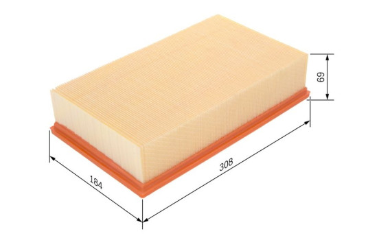 Luftfilter S9792 Bosch, bild 3