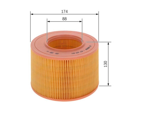 Luftfilter S9841 Bosch, bild 5