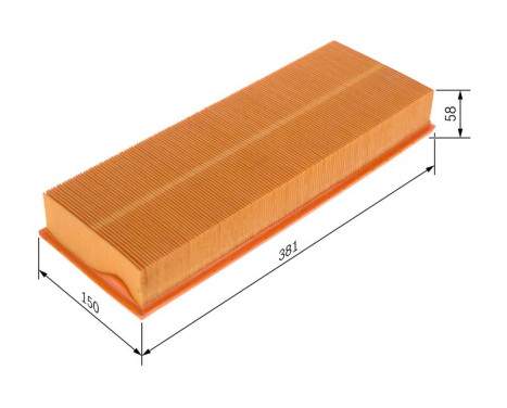 Luftfilter S9869 Bosch, bild 5