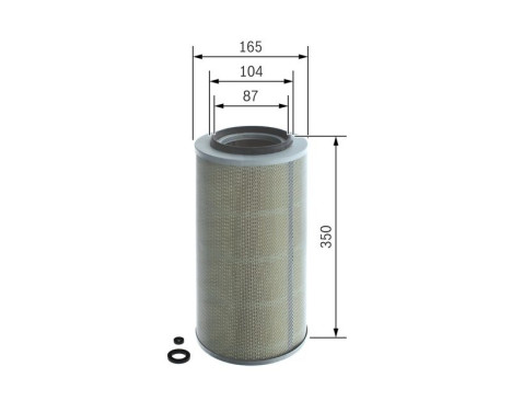 Luftfilter S9946 Bosch, bild 5