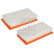 Luftfilterset 187724 FEBI, miniatyr 2