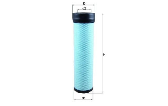 Sekundärluftfilter LXS 256 Mahle, bild 5