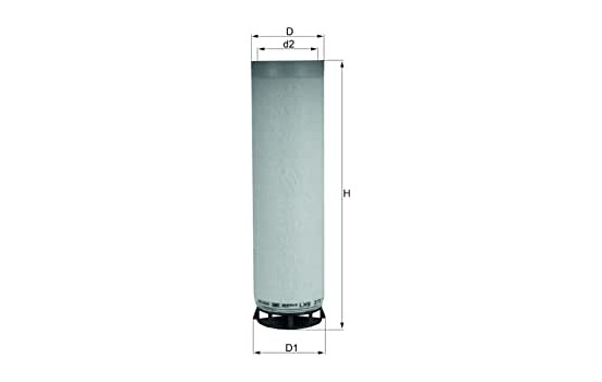 Sekundärluftfilter LXS 272 Mahle