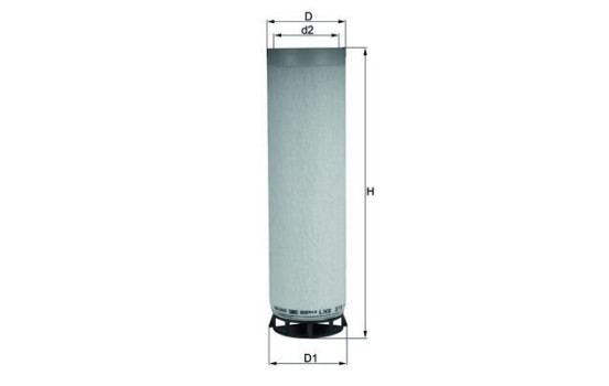 Sekundärluftfilter LXS 272 Mahle, bild 2