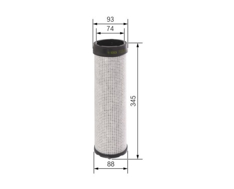 Sekundärluftfilter S0333 Bosch