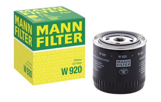 Filter, drifthydraulik W 920 Mann, bild 4