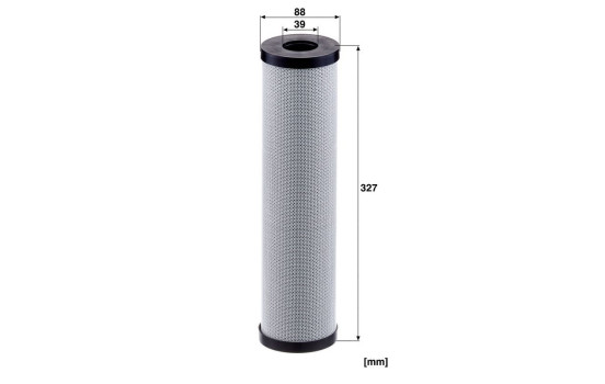 Filter, hydraulik HD 9012 Mann, bild 2